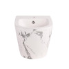 Биде подвесное Qtap Robin 515x370x350 мм, Marble QT13551381GMR — фото 3