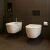 Биде подвесное Qtap Robin 515x370x350 мм, Marble QT13551381GMR — фото 8