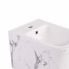 Биде подвесное Qtap Tern 520x350x330 мм, Marble QT17551303GMR — фото 5
