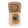 Унітаз підвісний Tern Ultra Quiet 490×365×325 мм, Beige, з сидінням Slim Duroplast / Soft-close / Quick Release QT17332303ASSB Qtap — фото 6