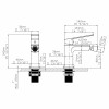 Змішувач для біде Qtap Capricorn Chrome (k26) QTCAP2060102C48223 — фото 2