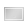 Зеркало Qtap Cardinal (CA1) 800х600 с LED-подсветкой Touch, с антизапотеванием, с диммером, рег. темп. цвета (3000-6500K) QT0478C8060 — фото 3