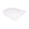Qtap Сидіння для унітаза (Jay 640, Swan 640) 422x360x30 мм, White, з мікроліфтом, Slim Duroplast, Quick Release QTSC179W48699 — фото 3