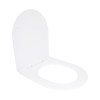 Qtap Сидіння для унітаза (Jay 640, Swan 640) 422x360x30 мм, White, з мікроліфтом, Slim Duroplast, Quick Release QTSC179W48699 — фото 4