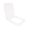 Qtap Сиденье для унитаза (Crow 640) 460x350x47 мм, White, с микролифтом, Slim Duroplast, Quick Release QTSC179W48700 — фото 4